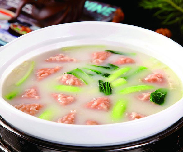 肉燕翡翠西湖汤